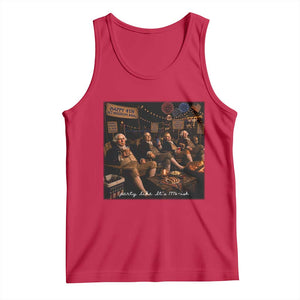 Party Like It Is 1776 Founding Father Tank Top Funny 4th of July Meme