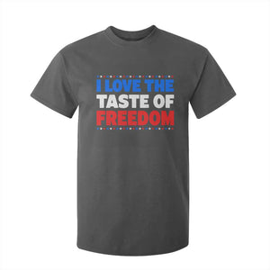 I Love The Taste Of Freedom Funny 4th of July Couple Matching T Shirt For Kid