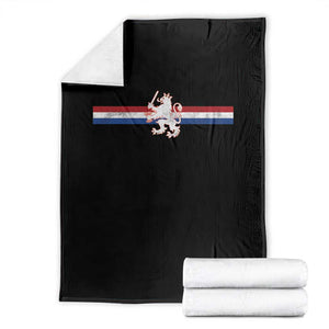 Nederland Dutch Republic Lion Vintage Holland Flag Throw Blanket