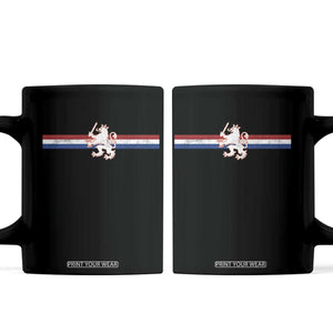 Nederland Dutch Republic Lion Vintage Holland Flag Coffee Mug