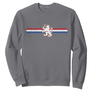 Nederland Dutch Republic Lion Vintage Holland Flag Sweatshirt