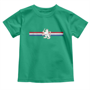 Nederland Dutch Republic Lion Vintage Holland Flag Toddler T Shirt