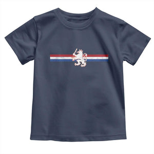 Nederland Dutch Republic Lion Vintage Holland Flag Toddler T Shirt