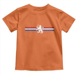 Nederland Dutch Republic Lion Vintage Holland Flag Toddler T Shirt