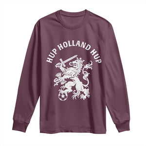 Netherlands Hup Holland Hup Dutch Lion Nederlands Fan Long Sleeve Shirt
