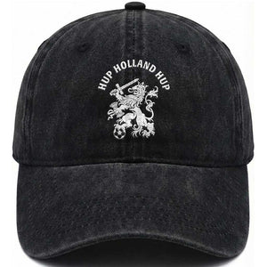 Netherlands Hup Holland Hup Dutch Lion Nederlands Fan Washed Cotton Baseball Cap
