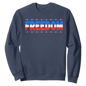 Freedom Funny 4th of July Couple Matching Sweatshirt