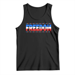 Freedom Funny 4th of July Couple Matching Tank Top
