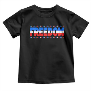 Freedom Funny 4th of July Couple Matching Toddler T Shirt