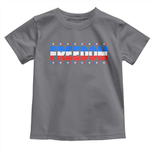 Freedom Funny 4th of July Couple Matching Toddler T Shirt
