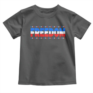 Freedom Funny 4th of July Couple Matching Toddler T Shirt