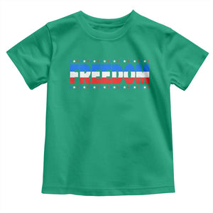 Freedom Funny 4th of July Couple Matching Toddler T Shirt