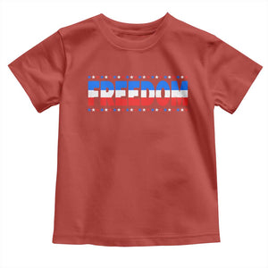 Freedom Funny 4th of July Couple Matching Toddler T Shirt