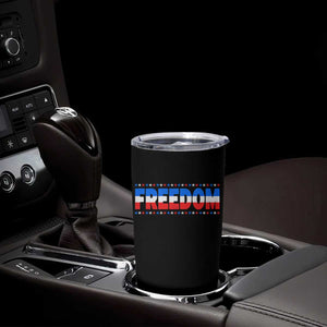 Freedom Funny 4th of July Couple Matching Tumbler Cup