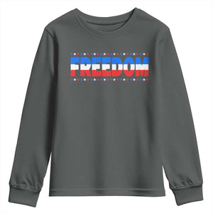 Freedom Funny 4th of July Couple Matching Youth Sweatshirt