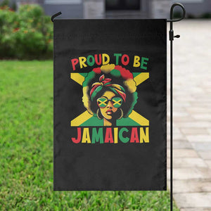 Proud To Be Jamaican Garden Flag Jamaica Pride Flag Girl Sunglasses TS11 Print Your Wear