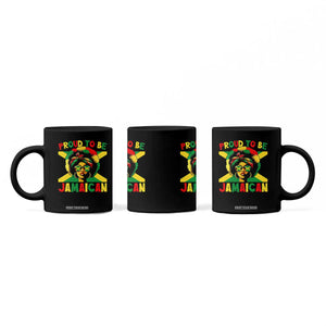Proud To Be Jamaican Coffee Mug Jamaica Pride Flag Girl Sunglasses TS11 Print Your Wear