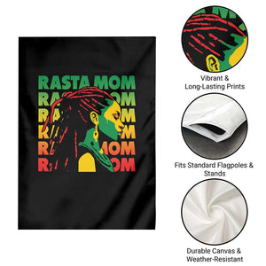 Rasta Mom Garden Flag Jamaican Black Girls Flag Dreadlocks TS11 Print Your Wear