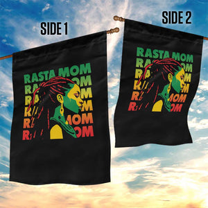 Rasta Mom Garden Flag Jamaican Black Girls Flag Dreadlocks TS11 Print Your Wear