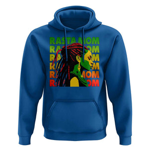 Rasta Mom Hoodie Jamaican Black Girls Flag Dreadlocks TS11 Royal Blue Print Your Wear