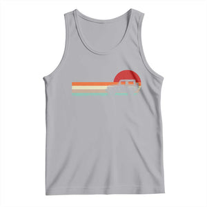 Off Road QUAD ATV Car Vintage Retro Sunset Tank Top TS11 Athletic Heather Print Your Wear