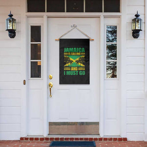 Funny Jamaica Is Calling And I Must Go Garden Flag Jamaican Flag Travel TS11 Print Your Wear