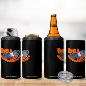 Neil The Seal Be Ungovernable 4 in 1 Can Cooler Tumbler Funny Tasmania Elephant Seal Road TS11 Print Your Wear
