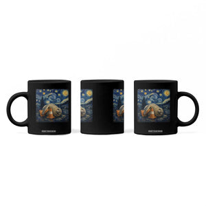 Funny Neil The Seal Starry Night Coffee Mug Van Gogh Art for Tasmania Seal Lovers TS11 Print Your Wear