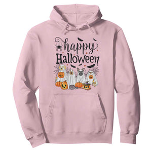 Happy Halloween Dog Ghost Spooky Season Hoodie TS11 Light Pink Print Your Wear