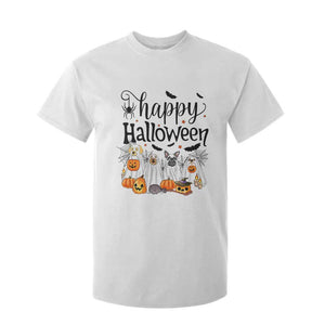 Happy Halloween Dog Ghost Spooky Season T Shirt For Kid TS11 White Print Your Wear