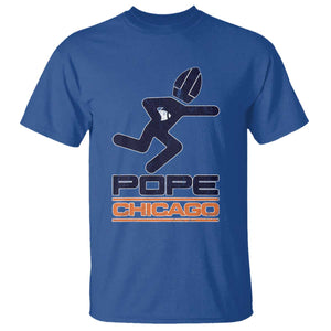 Chicago Pope Leo XIV American Football T Shirt TS11 Royal Blue Print Your Wear