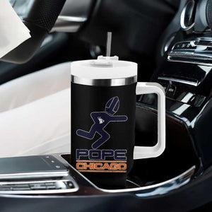 Chicago Pope Leo XIV American Football Tumbler With Handle TS11 Print Your Wear