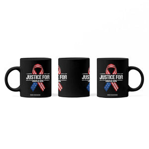 Justice For Charlie Kirk Coffee Mug Patriotic Tribute Human Rights Activist TS11 Print Your Wear