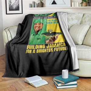 Andrew Holness Throw Blanket Building Jamaica For A Brighter Future Jamaica Labour Party TS11 Print Your Wear
