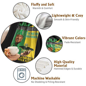 Andrew Holness Throw Blanket Building Jamaica For A Brighter Future Jamaica Labour Party TS11 Print Your Wear