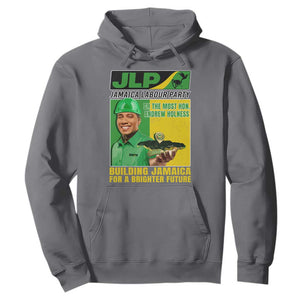 Andrew Holness Hoodie Building Jamaica For A Brighter Future Jamaica Labour Party TS11 Charcoal Print Your Wear