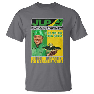 Andrew Holness T Shirt Building Jamaica For A Brighter Future Jamaica Labour Party TS11 Charcoal Print Your Wear