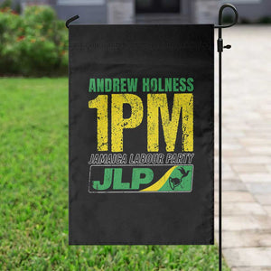 1PM Jamaica Andrew Holness Garden Flag Jamaica Labour Party JPL Supporter TS11 Print Your Wear