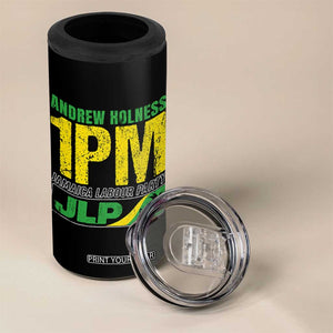 1PM Jamaica Andrew Holness 4 in 1 Can Cooler Tumbler Jamaica Labour Party JPL Supporter TS11 Print Your Wear