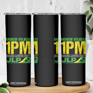 1PM Jamaica Andrew Holness Skinny Tumbler Jamaica Labour Party JPL Supporter TS11 Print Your Wear