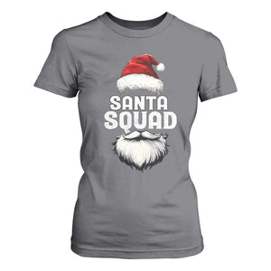 Funny Christmas T Shirt For Women Santa Squad Xmas Team Family Matching TS11 Charcoal Print Your Wear