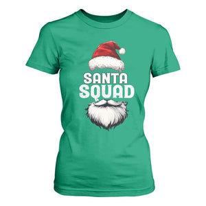 Funny Christmas T Shirt For Women Santa Squad Xmas Team Family Matching TS11 Irish Green Print Your Wear