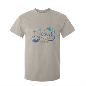 Jesus Is The Reason For The Season T Shirt For Kid Nativity Scene TS11 Sand Print Your Wear
