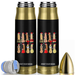 Funny Naughty Christmas Dirty Santa Hat Xmas Adult Humor Bullet Tumbler TS11 Black Print Your Wear