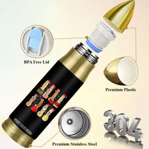 Funny Naughty Christmas Dirty Santa Hat Xmas Adult Humor Bullet Tumbler TS11 Print Your Wear