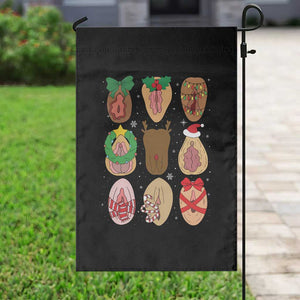Funny Naughty Christmas Dirty Xmas Adult Humor Garden Flag TS11 Print Your Wear
