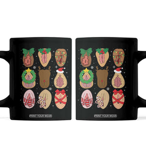 Funny Naughty Christmas Dirty Xmas Adult Humor Coffee Mug TS11 Black Print Your Wear