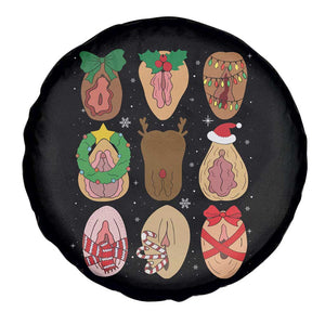 Funny Naughty Christmas Dirty Xmas Adult Humor Spare Tire Cover TS11 Print Your Wear