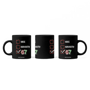 Funny Nice Naughty 67 Coffee Mug Christmas Six Seven Meme Brainrot TS11 Print Your Wear