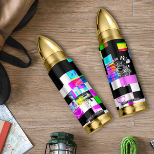 Funny Cowboy Raccoon Rollin Into 2026 Bullet Tumbler New Year Dumpster Fire 2026 Rodeo TS11 Print Your Wear
